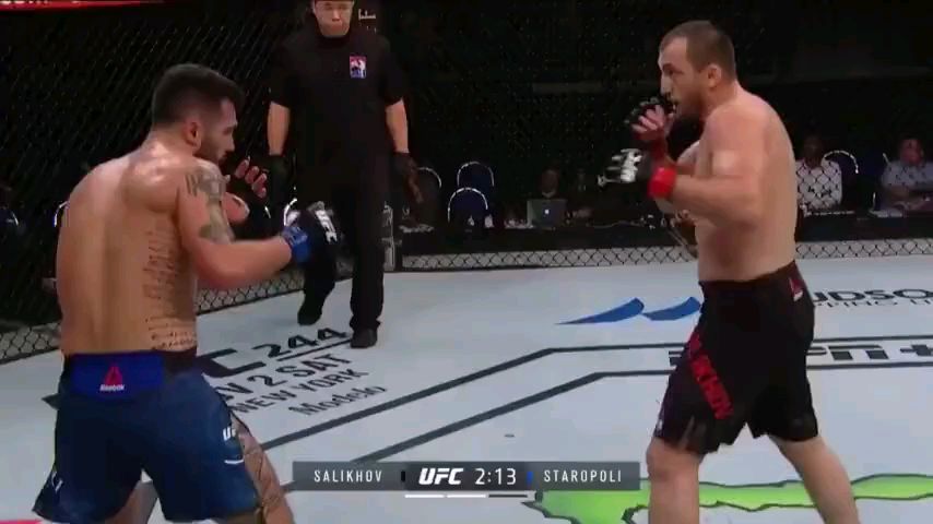 俄罗斯散打王穆斯里穆再次征战UFC,扬言要挑战中国名将李景亮